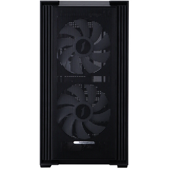  Корпус 1STPLAYER AU6 ARGB Black (AU6-BK-2FA7-14-2FA7R-1FA7) / mATX / 2x140mm 3x120mm ARGB fans 