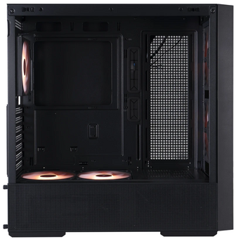  Корпус 1STPLAYER AU7 ARGB Black (AU7-BK-2FA7-14-2FA7R-1FA7) / ATX / 2x140mm 3x120mm ARGB fans 