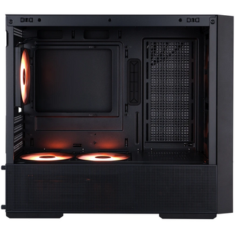  Корпус 1STPLAYER AU6 ARGB Black (AU6-BK-2FA7-14-2FA7R-1FA7) / mATX / 2x140mm 3x120mm ARGB fans 