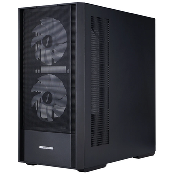  Корпус 1STPLAYER AU7 ARGB Black (AU7-BK-2FA7-14-2FA7R-1FA7) / ATX / 2x140mm 3x120mm ARGB fans 