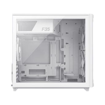  Корпус GameMax F35 WW без БП White 