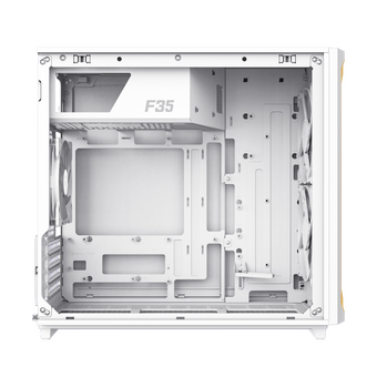  Корпус GameMax F35 WW без БП White 