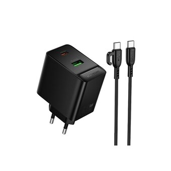  СЗУ BOROFONE BAS16A Erudite PD45W(1C1A) charger set (C to C) EU черный 