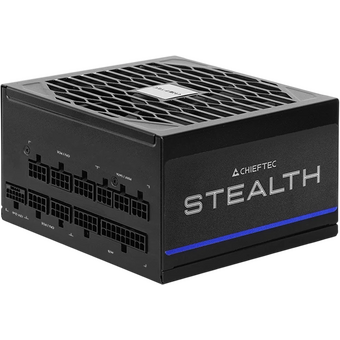 Блок питания Chieftec Stealth SPX-1000-FC (ATX 3.1, 1000W, 80 Plus Platinum, Active PFC, 135mm fan, Gen5 PCIe, Full Cable Management) Retail 