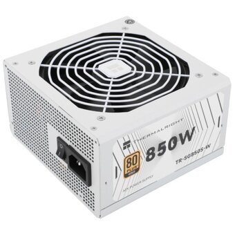  Блок питания Thermalright TR-SG 850S-W, 850W, 80+ Gold (ATX, 3.1, PCIe 5.1, Non-modular, 1x24(20+4)pin, 1xCPU 8(4+4)pin, 2xPCIe*2) 