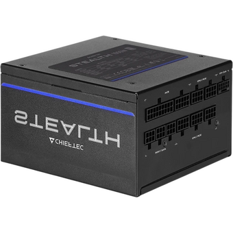  Блок питания Chieftec Stealth SPX-1000-FC (ATX 3.1, 1000W, 80 Plus Platinum, Active PFC, 135mm fan, Gen5 PCIe, Full Cable Management) Retail 