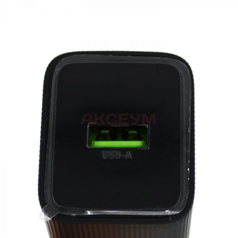  СЗУ HOCO CS81A Excellent single port QC3.0 charger with digital display (EU) черный 