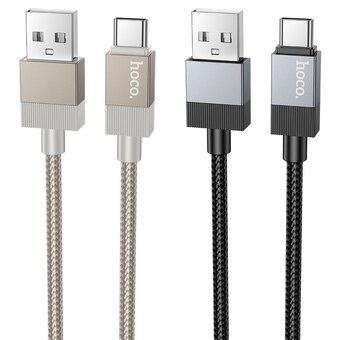  Дата-кабель HOCO X110 Honorific charging data cable Type-c Black 