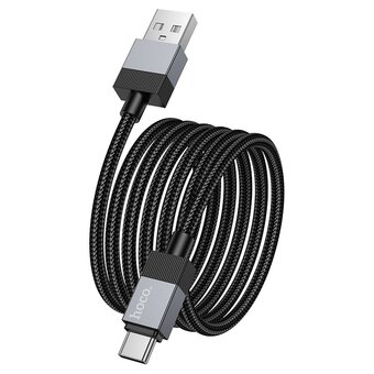  Дата-кабель HOCO X110 Honorific charging data cable Type-c Black 