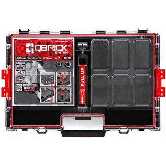  Органайзер для инструментов QBRICK System One Organizer L 2.0 Multilayer Foam Inserts (2631-35) 