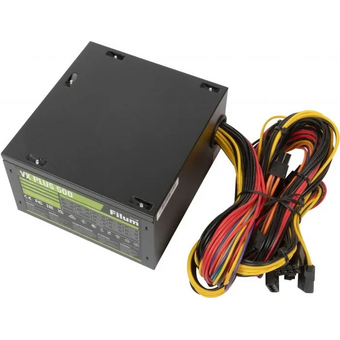  Блок питания Filum VX Plus 500 500W ATX (20/24+4+3 SATA+3 PATA+6/8 pin, вентилятор d120мм) 