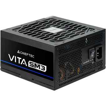  Блок питания Chieftec BPX-650-C ATX 650W Vita SM3 BPX-650-C 80+ bronze (20+4pin) APFC 120mm fan 6xSATA RTL 