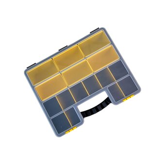  Органайзер Jetservice JS407-22 407*340*112 мм черно-желтый 