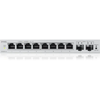  Коммутатор управляемый Zyxel GS1200-10V3-EU0101F (L2) 8x1Гбит/с 2SFP 