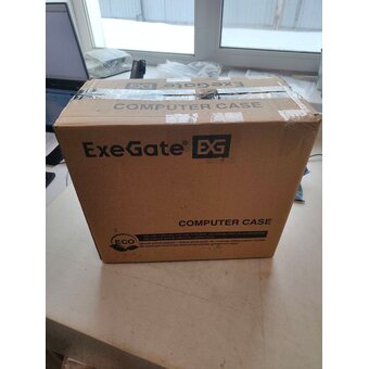  УЦ Корпус ExeGate Minitower mEVO-9302-RGB-500W-12 (EX287884RUS) (плохая упаковка, малая вмятина на углу корпуса) 