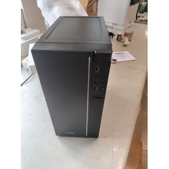  УЦ Корпус ExeGate Minitower mEVO-9302-RGB-500W-12 (EX287884RUS) (плохая упаковка, малая вмятина на углу корпуса) 