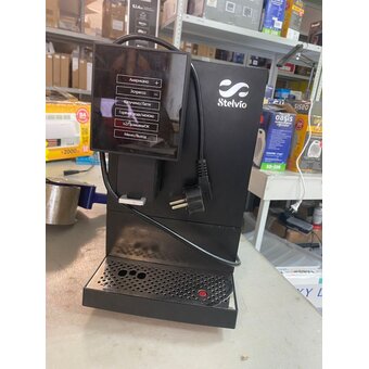  УЦ Кофемашина Stelvio AX 100 B (плохая упаковка, б/у, нет документации, замена капучинатора и соединительного узла) 