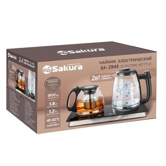  Электрочайник Sakura SA-2945BK 