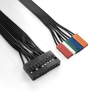  Корпус ExeGate BAA-106-500W-8 (EX286394RUS) Minitower (mATX, БП AA500 с вент. 8см, 2*USB, аудио, черный) 