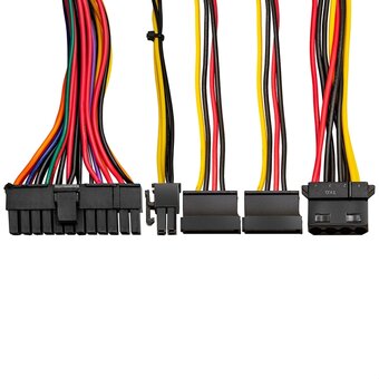  Корпус ExeGate BAA-106-500W-8 (EX286394RUS) Minitower (mATX, БП AA500 с вент. 8см, 2*USB, аудио, черный) 