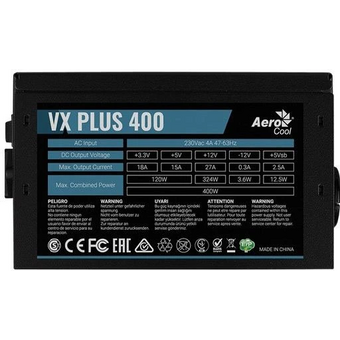  Блок питания Filum VX Plus 400 400W ATX 120mm fan 