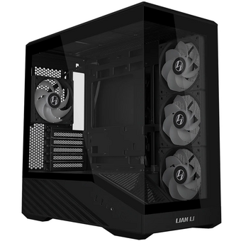  Корпус Lian Li V100 Mini (G99.V100RMIX.R0) / Black / mATX, TG / 4x 120mm ARGB PWM Fan 