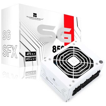  Блок питания Thermalright TR-SGFX850-W, 850W Gold SFX 3.1 White 