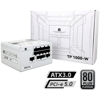  Блок питания Thermalright TR-TP-1000-W, 1000W Platinum White 