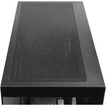  Корпус CHIEFTEC Vista GT-01B-OP, TG (aquarium), 3x120mm ARGB Fan, mini-ITX, mATX, ATX, черный 