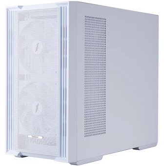  Корпус 1STPLAYER AU6 ARGB White (AU6-WH-2FA7-14-W-2FA7R-W-1FA7-W) / mATX / 2x140mm 3x120mm ARGB fans 