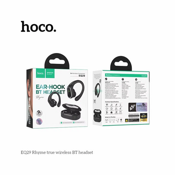  Наушники беспроводные внутриканальные HOCO EQ29 чёрный 