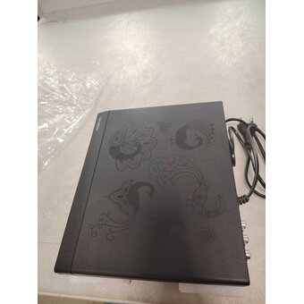  УЦ Плеер DVD Hyundai H-DVD120 черный ПДУ (плохая упаковка, замена шлейфа дисковода) 