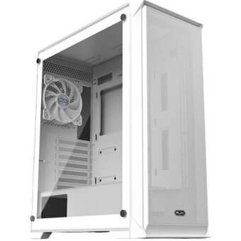  Корпус RAIJINTEK CO LTD Arcadia 41 (0R20B00264), без БП, Midi-Tower, TG, 1x120mm, 2xUSB-A 3.0 + 1xUSB-C, ATX, mITX White 