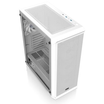  Корпус RAIJINTEK CO LTD Arcadia 41-MS4 (0R20B00268), без БП, Midi-Tower, TG, 1x120mm + ARGB, 2xUSB-A 3.0 1xUSB-C, ATX, mITX White 