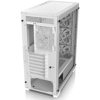  Корпус RAIJINTEK CO LTD Arcadia 41-MS4 (0R20B00268), без БП, Midi-Tower, TG, 1x120mm + ARGB, 2xUSB-A 3.0 1xUSB-C, ATX, mITX White 
