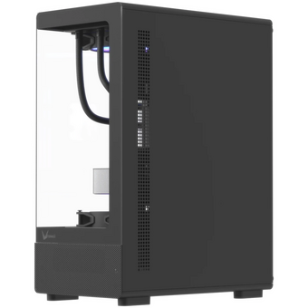  Корпус Formula Crystal Z1CM v2 (crystal z1cm black v2), без БП, mATX, черный 