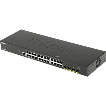  Коммутатор управляемый D-Link DGS-1250-28X/RU/A1A (L2) 24x1Гбит/с 4SFP+ 