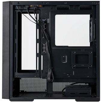  Корпус 1STPLAYER WD7 ARGB Black (WD7-BK-4FA7-2FA7R) / ATX / 6x120mm ARGB fans 