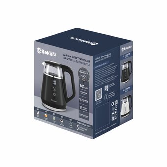  Электрочайник Sakura SA-2748DBK 