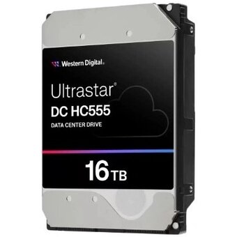  HDD WD Ultrastar DC HC555 (WUH722016CL5204) 16TB (SAS 3.5"/7200/512Mb/12Gbs) 