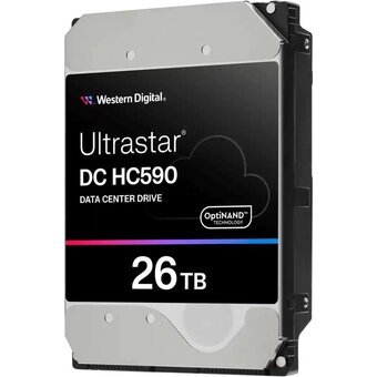  HDD WD Ultrastar DC HC590 (WUH722626ALE6L4) 26TB (SATA 3.5" 7200 512Mb 6Gbs) 