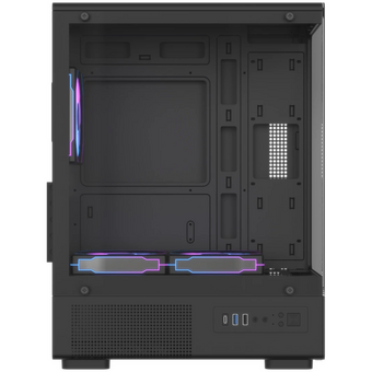  Корпус Formula Crystal Z1CM v2 (crystal z1cm black v2), без БП, mATX, черный 