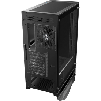  Корпус RAIJINTEK CO LTD Arcadia 41 (0R20B00263), без БП, Midi-Tower, TG, 1x120mm, 2xUSB-A 3.0 + 1xUSB-C, ATX, mITX Black 