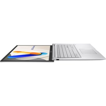  Ноутбук ASUS VivoBook 17 X1704VA-AU1105 (90nb13x1-m00mr0) Silver 17.3" FHD Core 3 100U/16384Mb/512PCISSDGb/noOS 