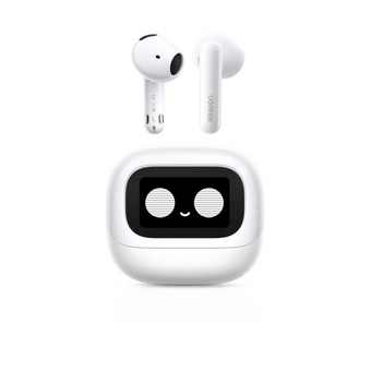  Наушники беспроводные UGREEN WS216 (65386) LightBuds Magic Hibrid ANC Earbuds белый 