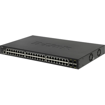  Коммутатор управляемый D-Link DGS-1250-52XMP/RU/A1A 48x1Гбит/с 4SFP+ 370W 