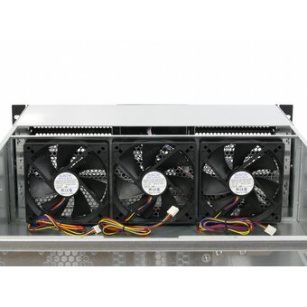  Корпус Procase RE306-D6H4-FE8-65 3U, 6x5.25+4HDD, черный, без БП (2U,2U-redundant), глубина 650мм, MB EATX 12"x13", 8slot 