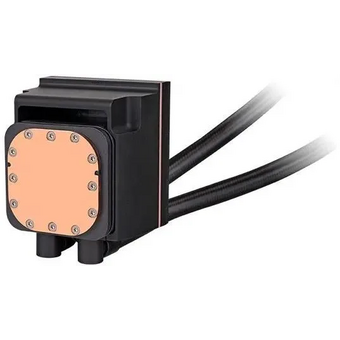  СВО Thermaltake MAGFloe 420 Ultra (cl-w451-pl14sw-a), LCD, 4-pin, ARGB, 140мм, черный, retail 