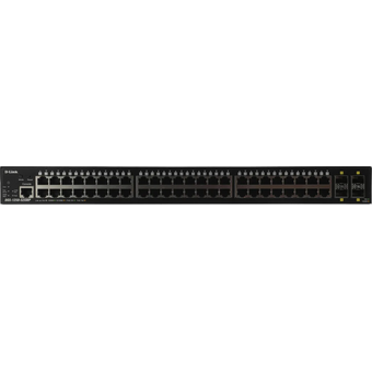  Коммутатор управляемый D-Link DGS-1250-52XMP/RU/A1A 48x1Гбит/с 4SFP+ 370W 