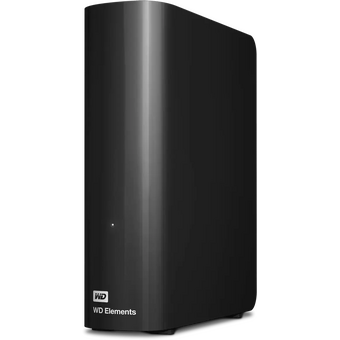  Внешний HDD Western Digital Elements Desktop WDBWLG0240HBK-EESN 24TB, 3.5", USB 3.0, Черный 